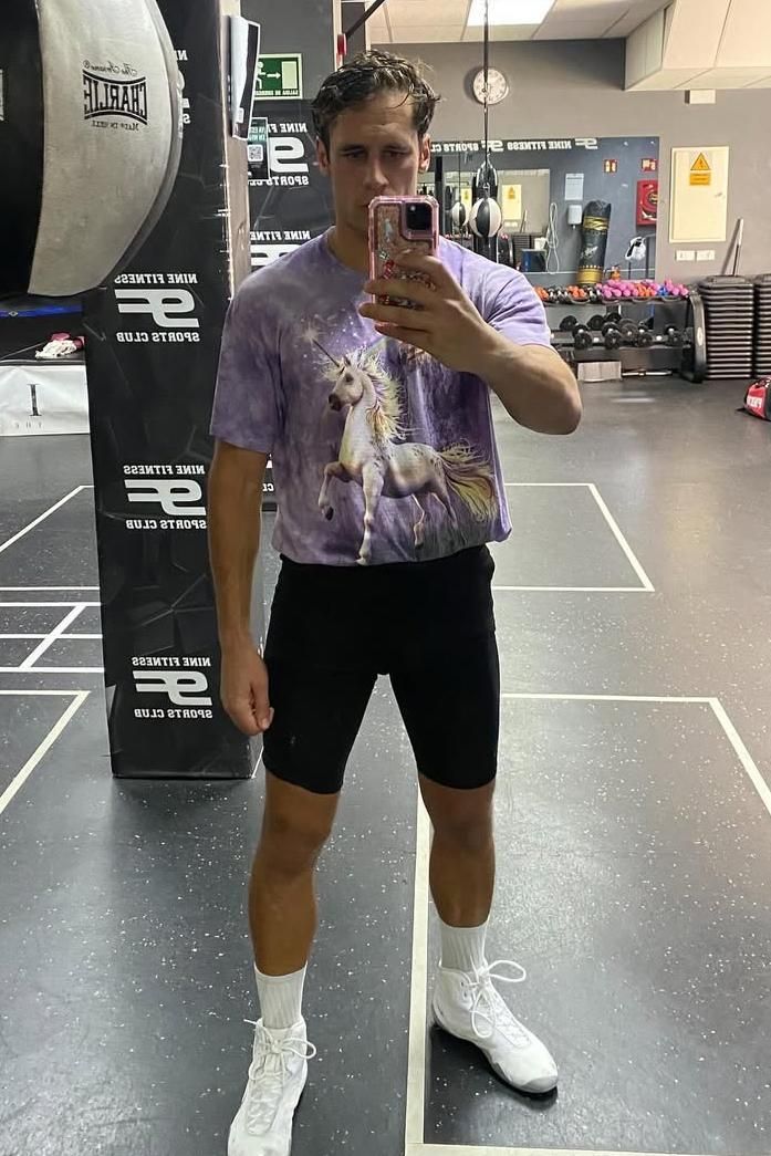 El look de Martiño Rivas para ir al gimnasio