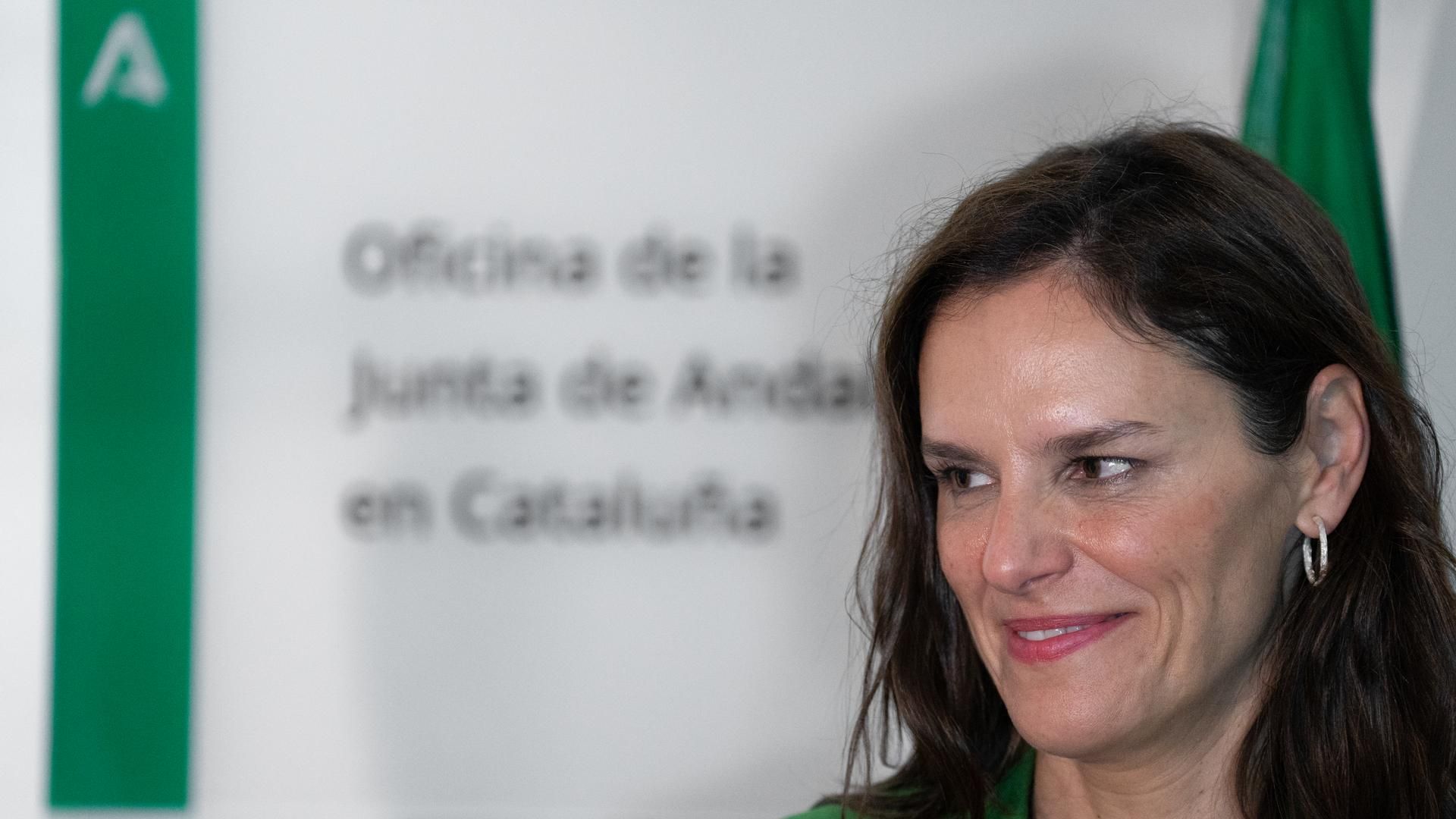 Esperanza García, delegada de la Junta de Andalucía en Cataluña