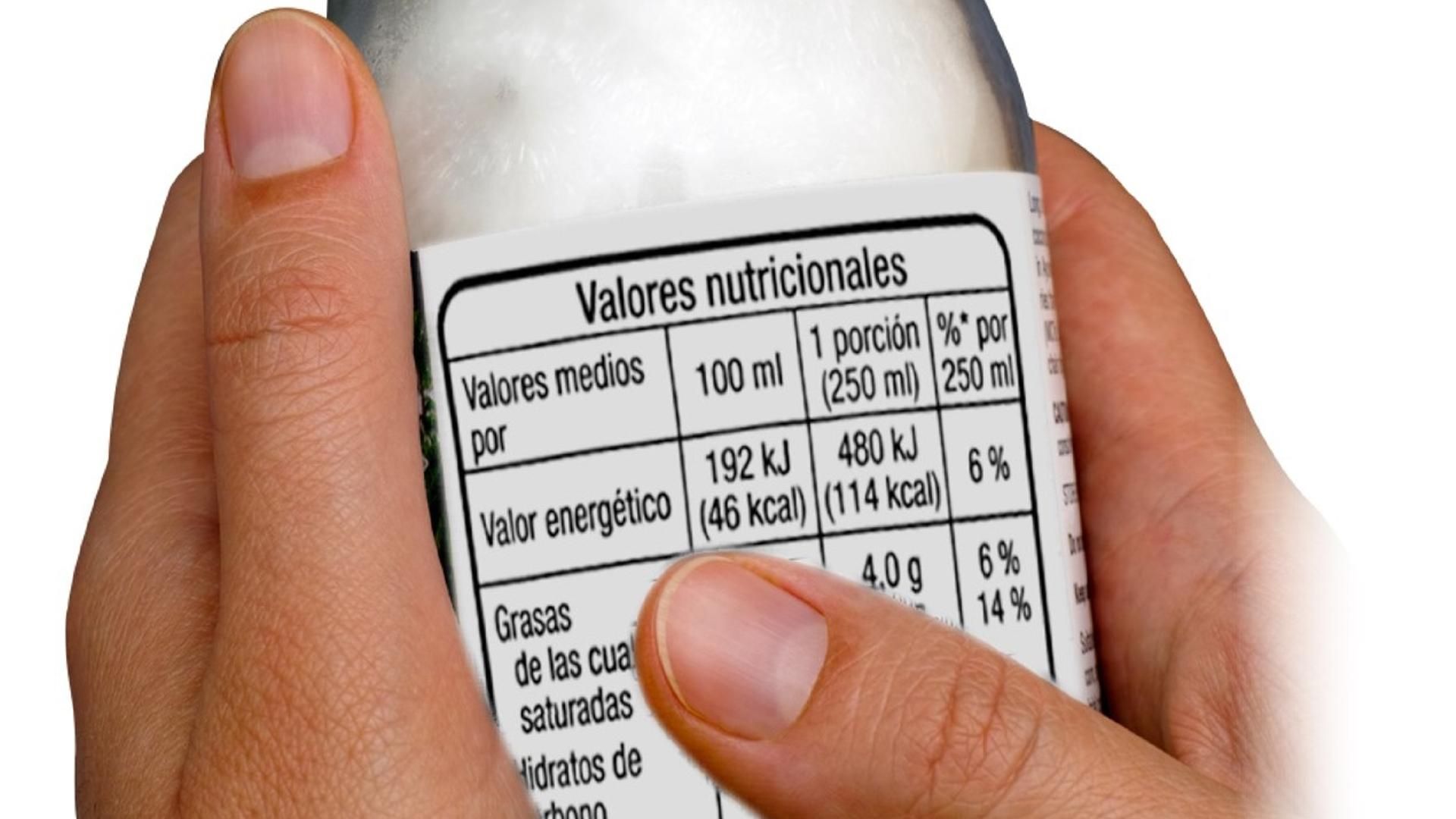Etiquetado nutricional