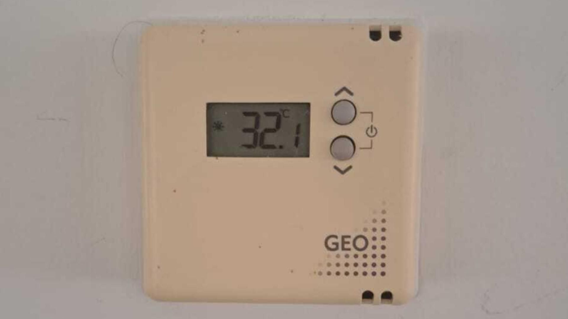 Imagen del termostato de la residencia