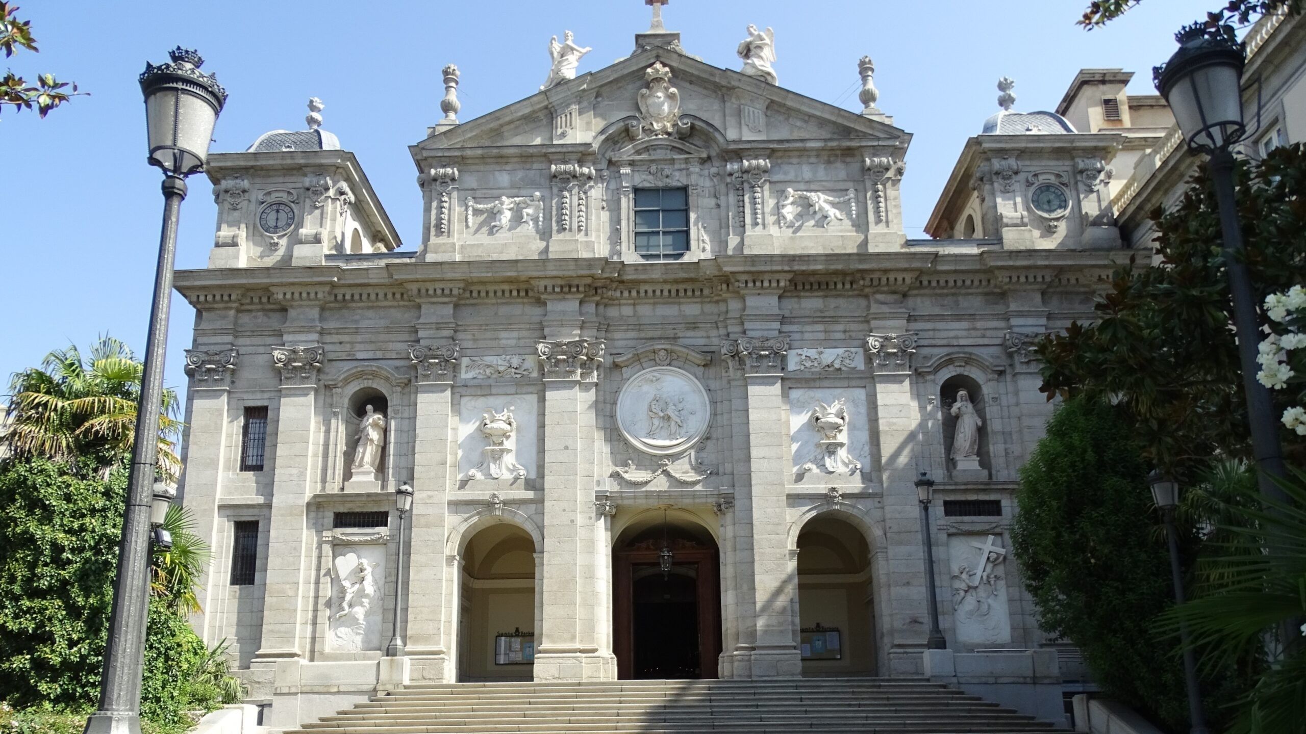 La iglesia fue construida entre 1750 y 1758. FUENTE: Iglesia de Santa Bárbara