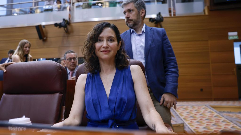 La presidenta de la Comunidad de Madrid, Isabel Díaz Ayuso