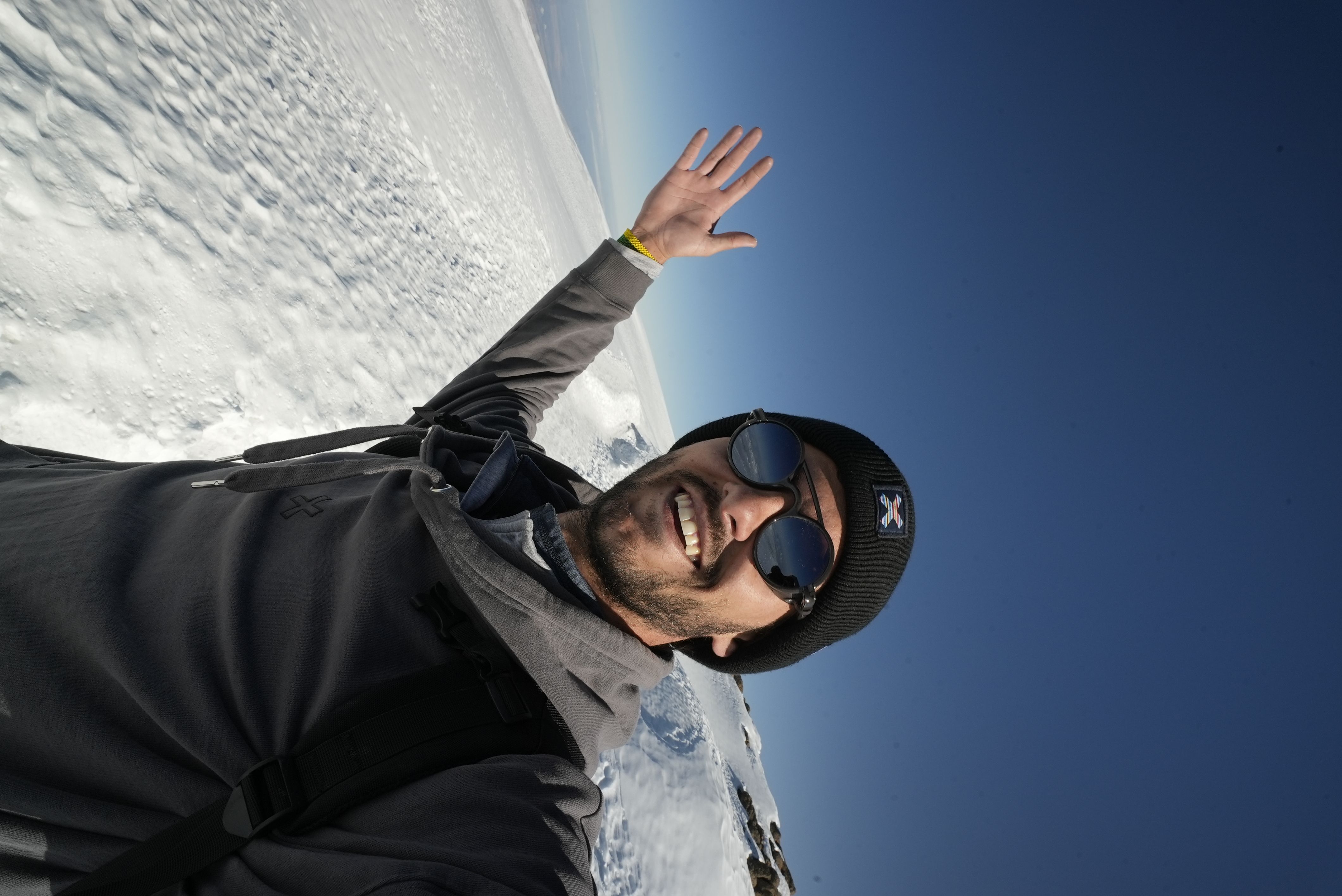 Ángel dejó el trabajo que tenía para centrarse en ir tachando sueños de la lista