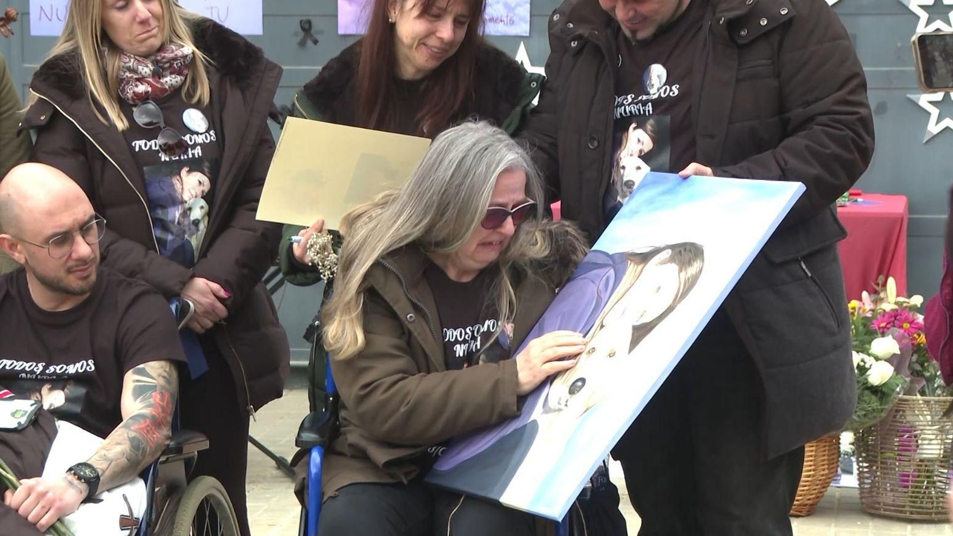 El homenaje a Núria, la cocinera asesinada hace un año en la cárcel de Mas d'Enric: