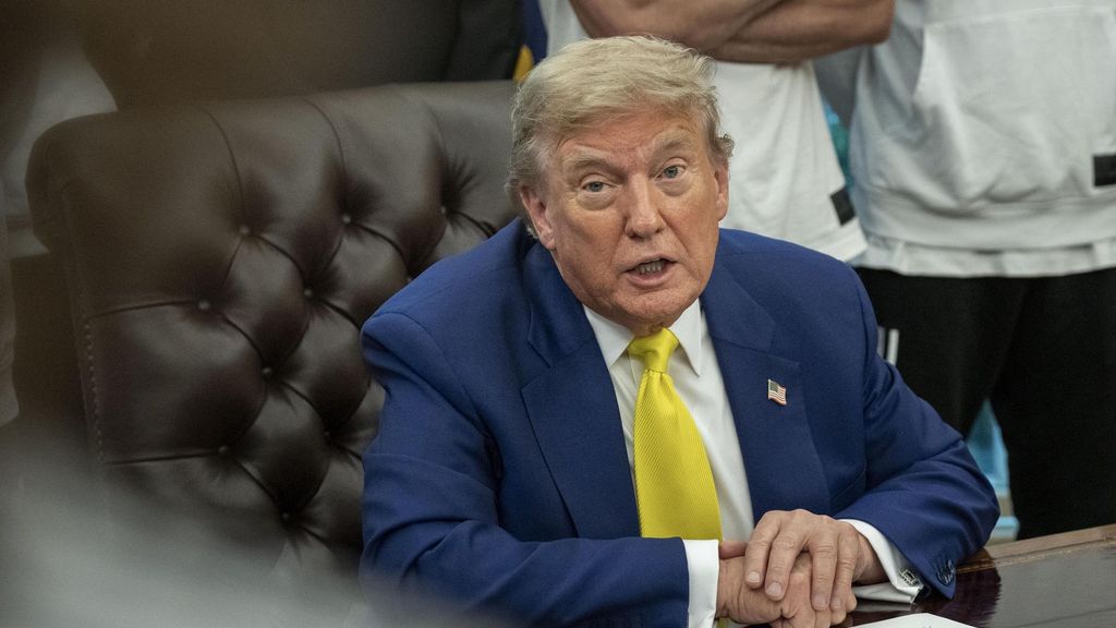 El presidente de EEUU Donald Trump