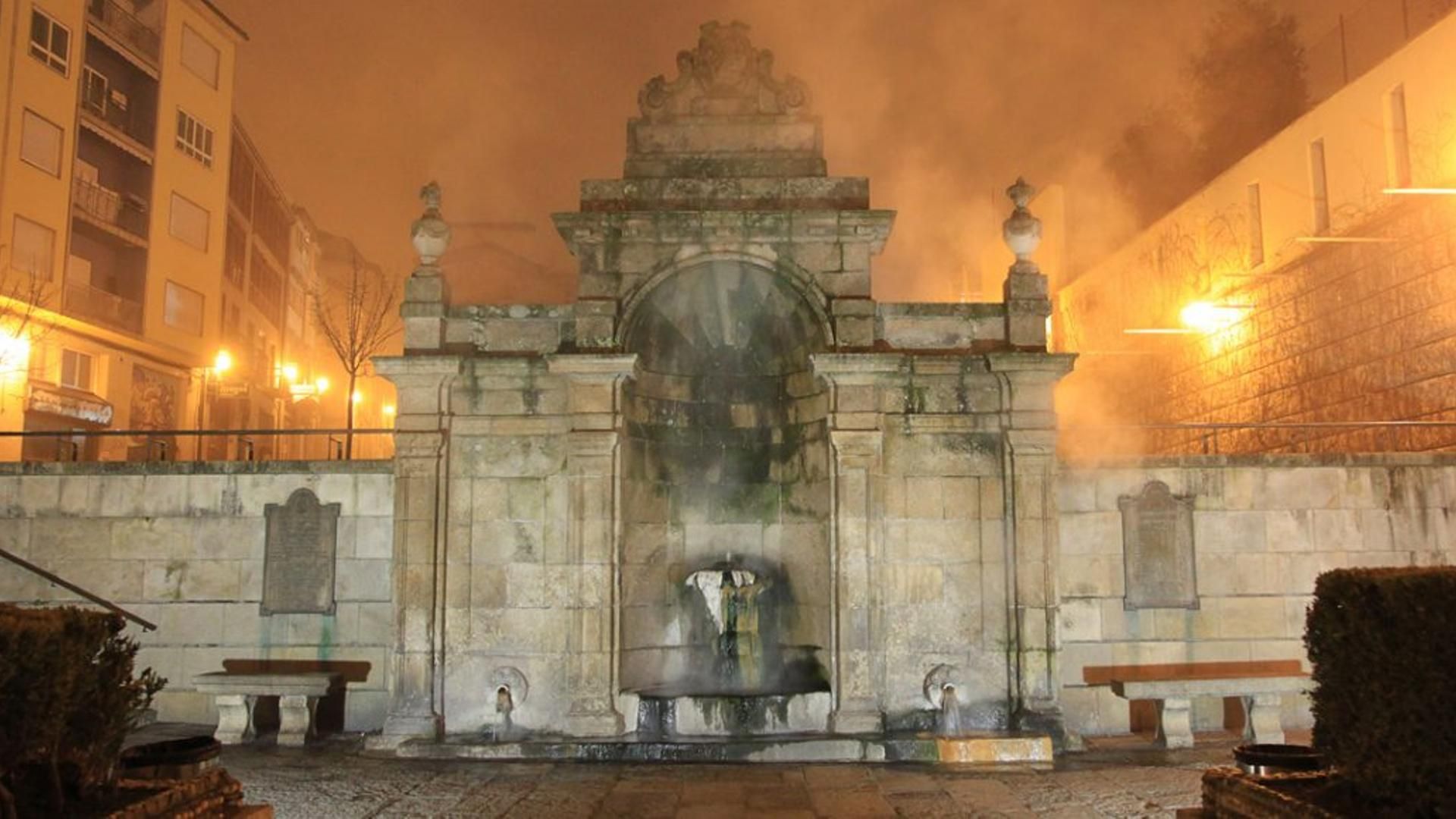 Fuente termal de As Burgas