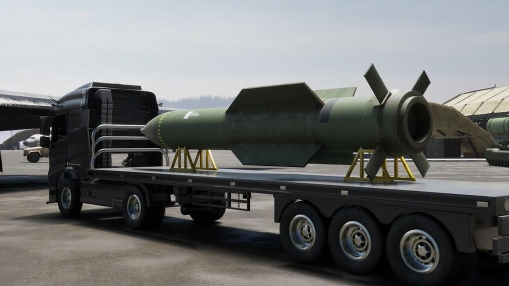 La bomba anti-búnker GBU-57 de fabricación estadounidense con la que sueña Israel para destruir a Irán