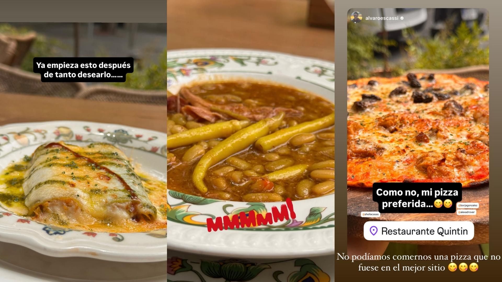 Los platos que cenaron el finalista de 'Supervivientes' y su novia en Quintín Ultramarinos