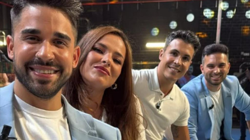 Miguel Frigenti, Marta Peñate, Kiko Jiménez y Suso Álvarez