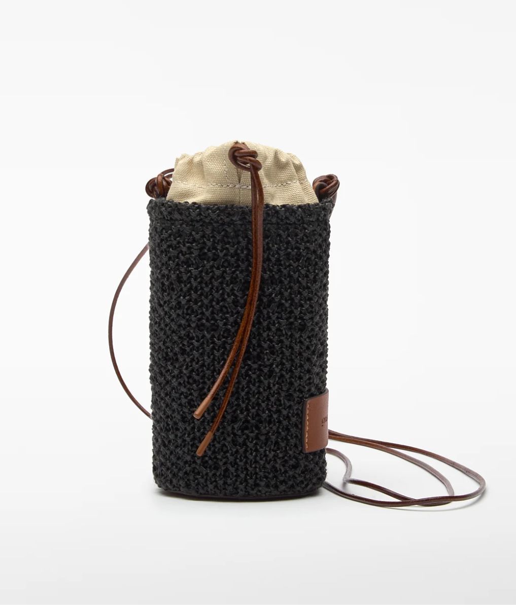 Minibolso de rafia