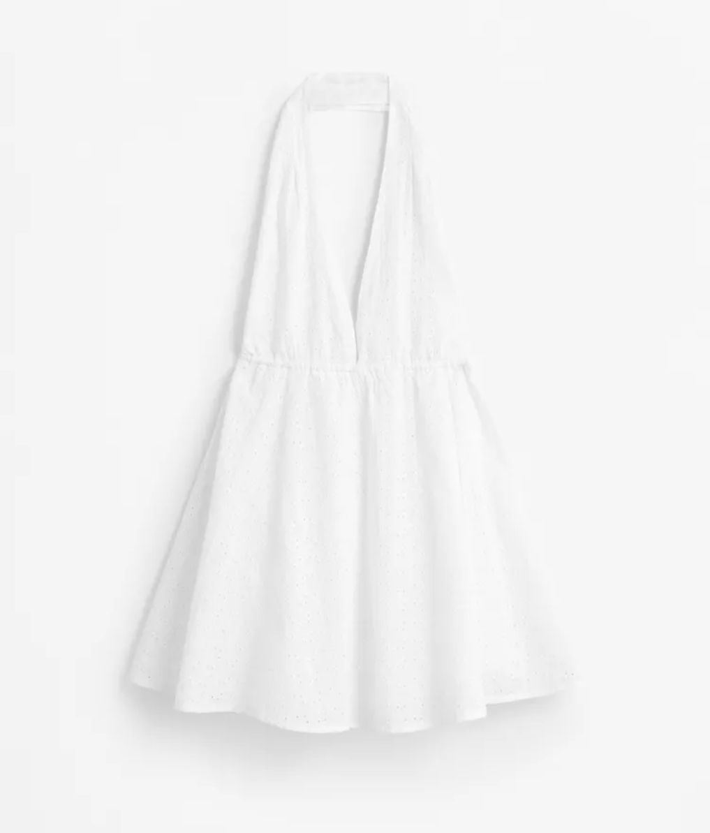 Minivestido blanco