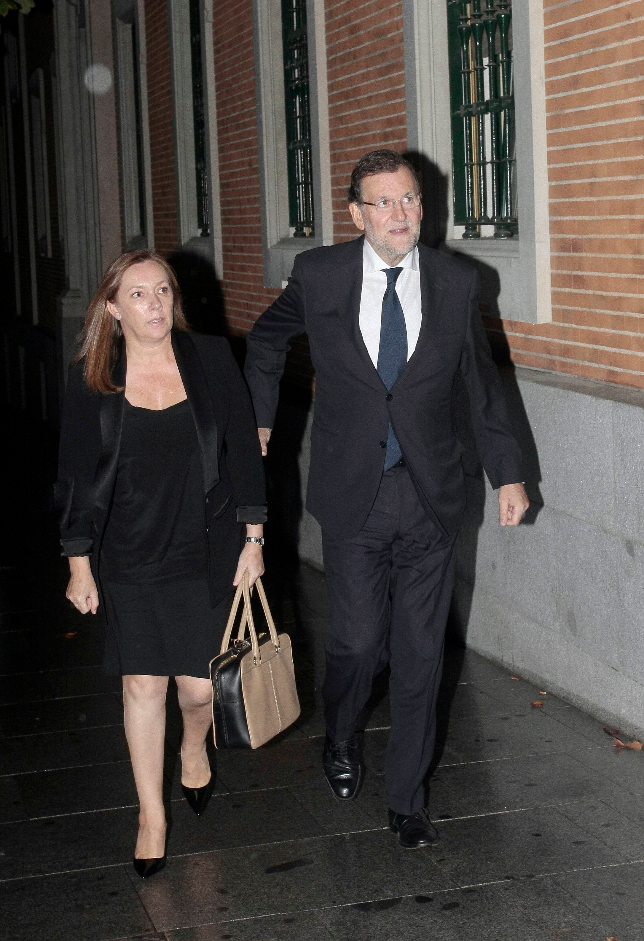 Rajoy y Viri en un acto oficial