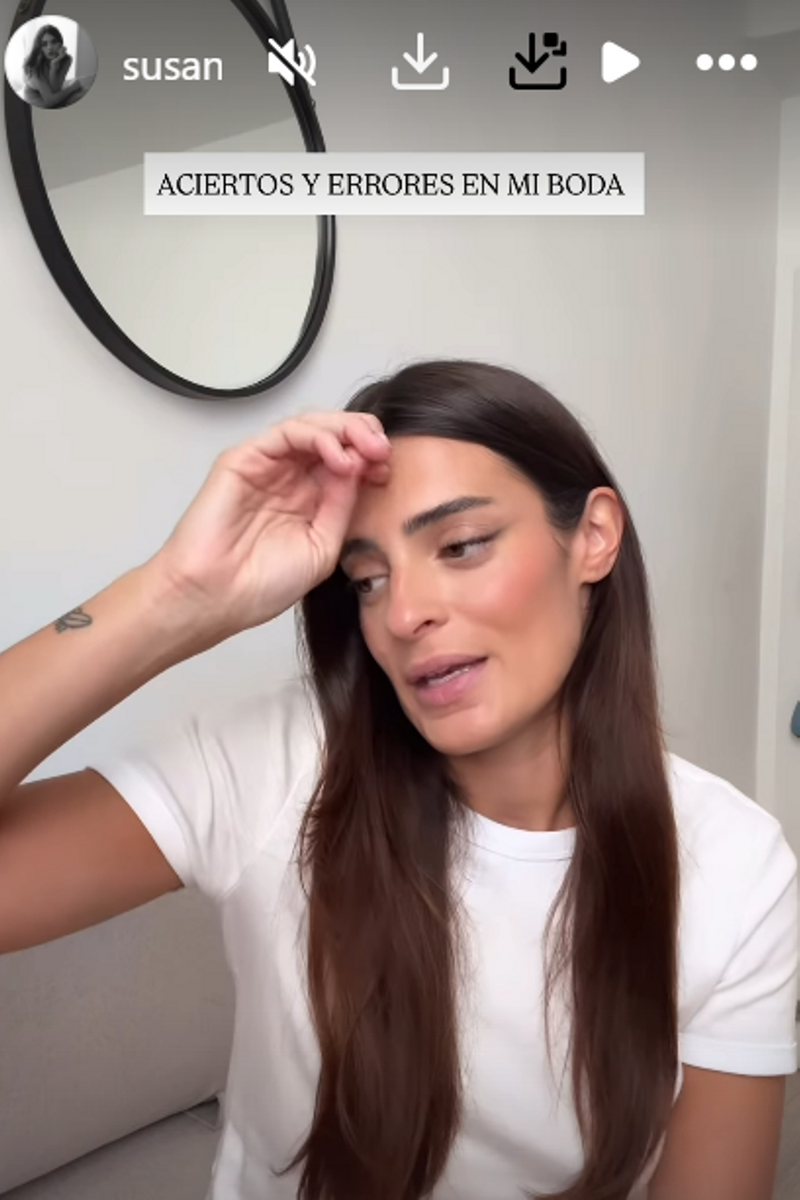 Susana Molina hace balance de los grandes aciertos y errores de su boda