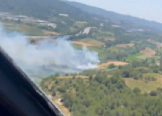 ncendio en Martorell que ha cortado la circulación de los trenes Bombers de la Generalitat de Catalunya / X