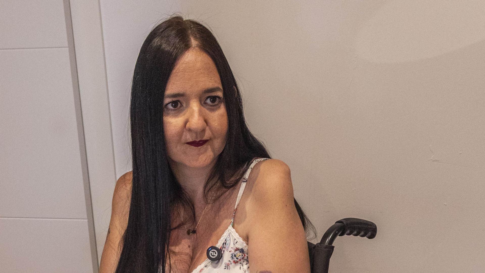 Vanessa, 39 años, enferma de ELA Vanessa, 39 años, enferma de ELA