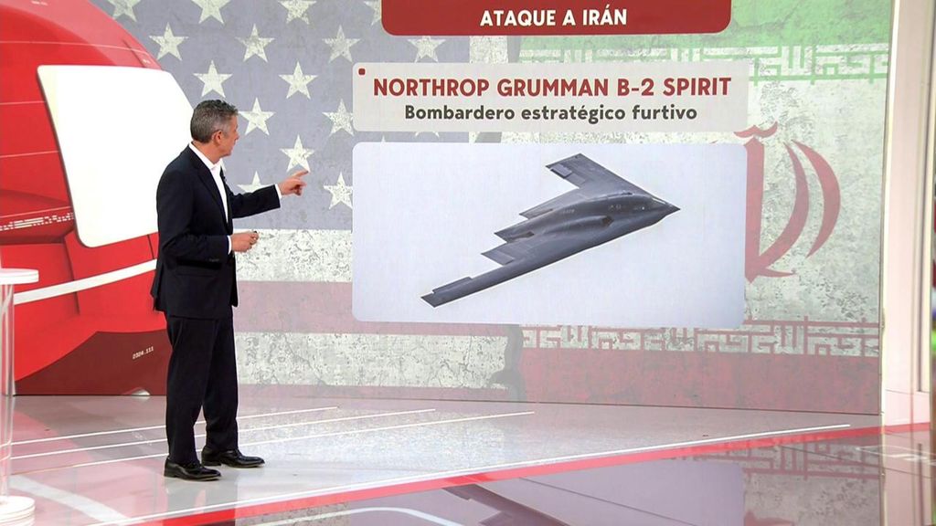 Así ha sido el ataque de EEUU a Irán: con bombas antibúnker y misiles Tomahawk