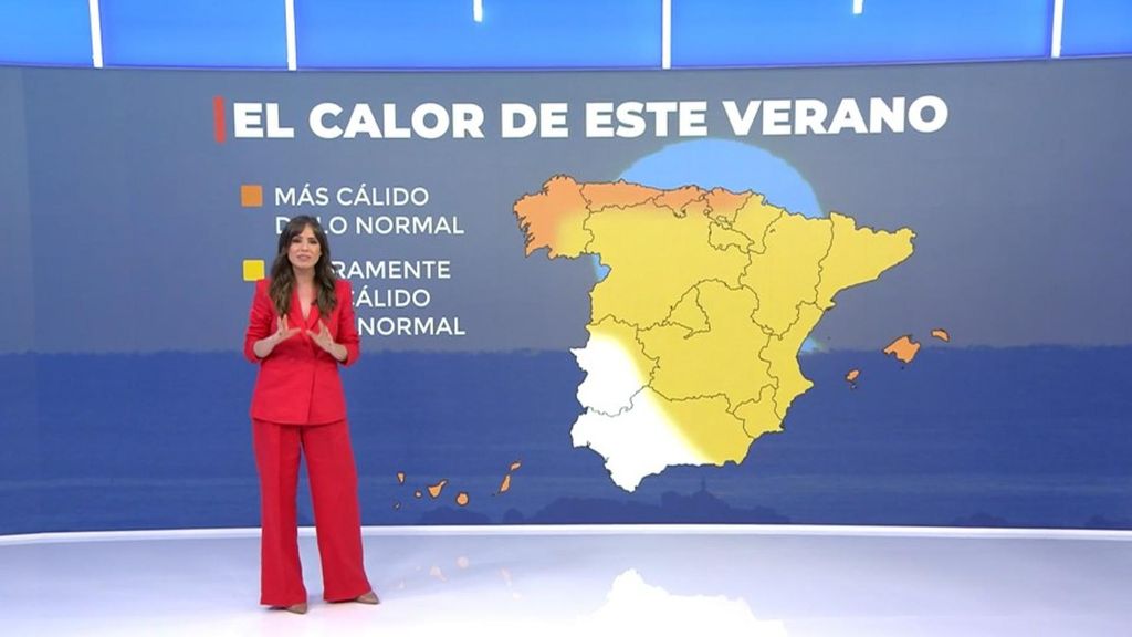 Carmen Corazzini nos adelanta la previsión del tiempo para un verano "más cálido de lo normal"
