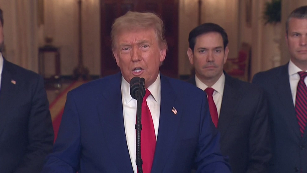El presidente de EEUU, Donald Trump, ha anunciado que ha bombardeado tres instalaciones nucleares en Irán