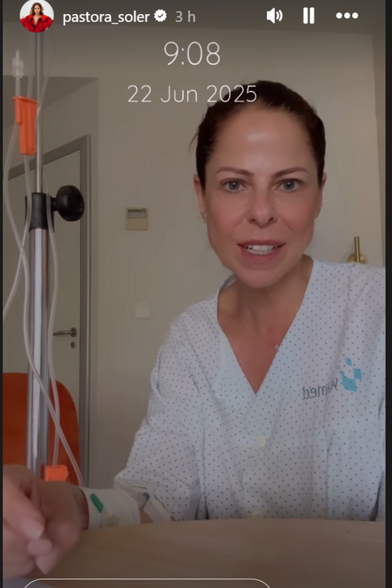 Pastora Soler actualiza su estado de salud