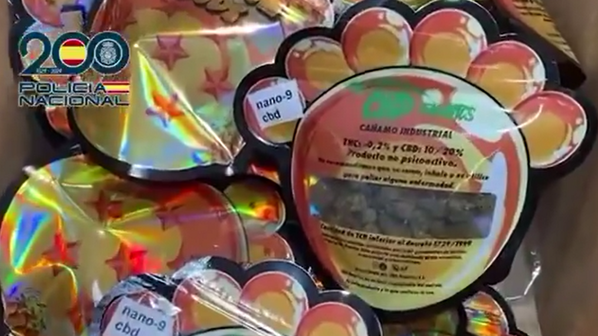 Producto supuestamente de CBD a la venta en una tienda