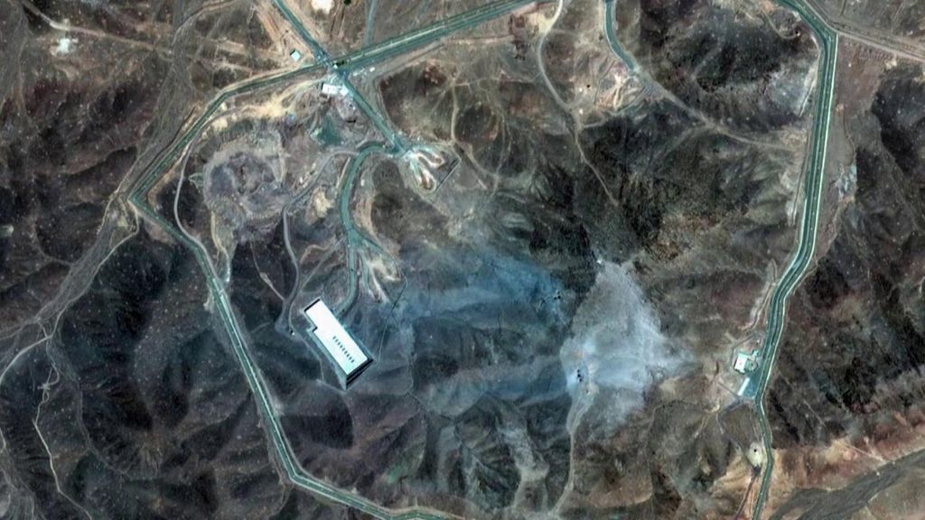 Bombardeo de las centrasles atómicas iraníes