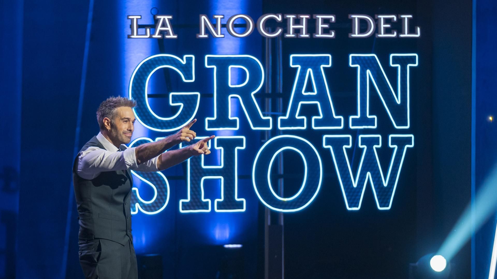 Dani Martinez, presentador de 'La noche del gran show'