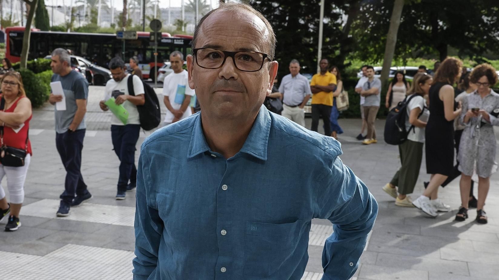 El jefe del servicio de Climatología de la Agencia Estatal de Climatología en la Comunitat Valenciana, José Ángel Núñez