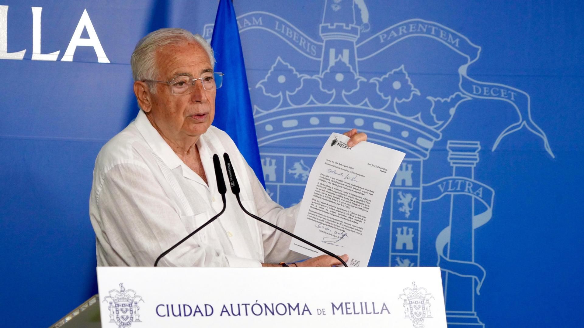 El presidente de Mellia, Juan José Imbroda