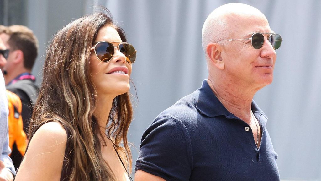 Jeff Bezos y Lauren Sánchez