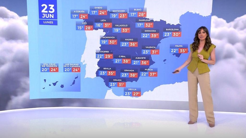 La Aemet activa avisos naranjas por altas temperaturas y advierte del acercamiento de una posible DANA