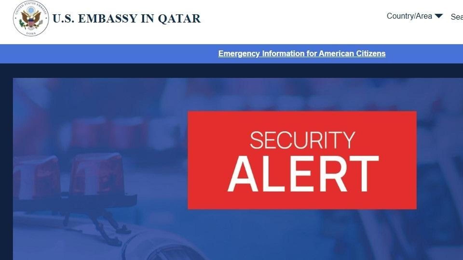 La Embajada de EEUU en Qatar levanta la recomendación de refugiarse