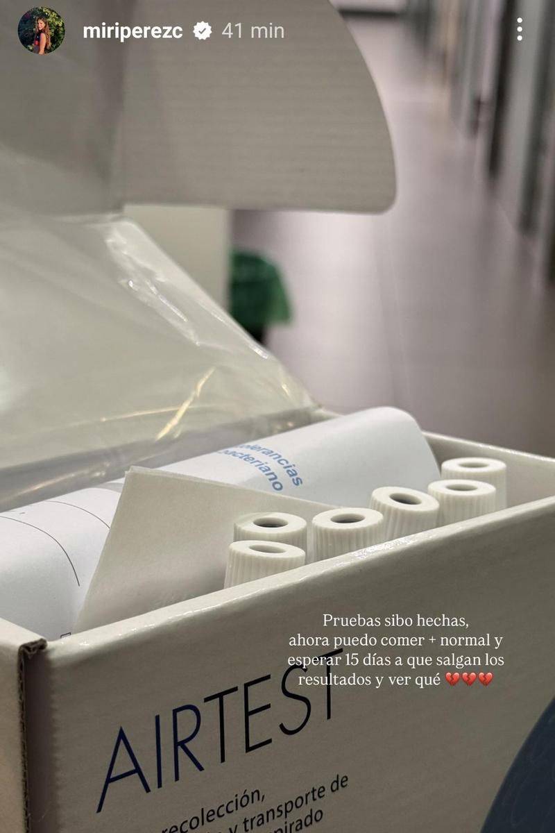 La exconcursante se ha sometido a pruebas y análisis para confirmar su diagnóstico