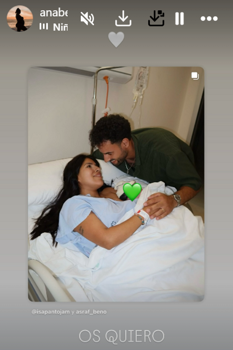 La reacción de Anabel al conocer el nacimiento de su nuevo sobrino, el hijo de Isa Pantoja y Asraf Beno