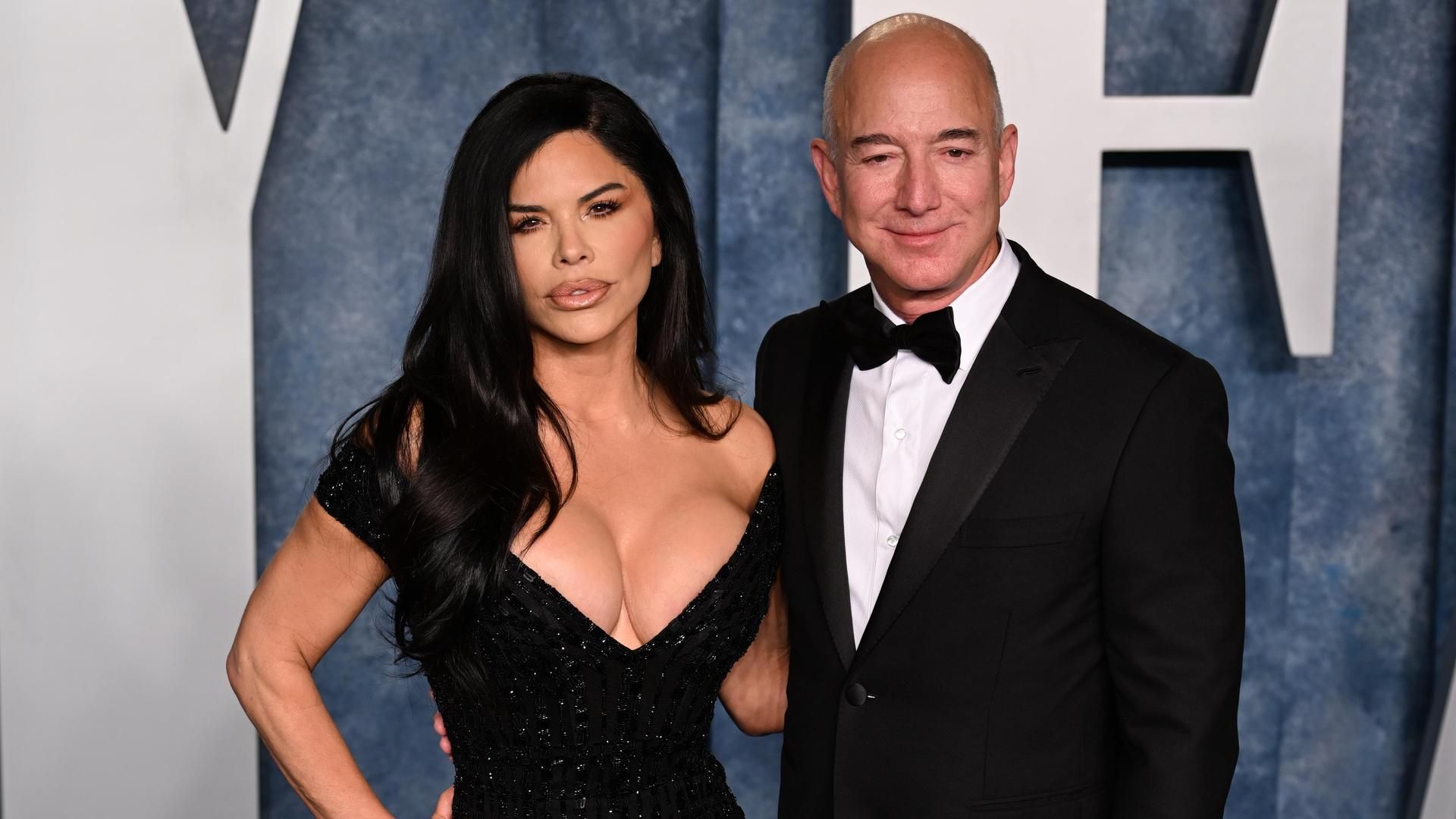 Lauren Sánchez y Jeff Bezos