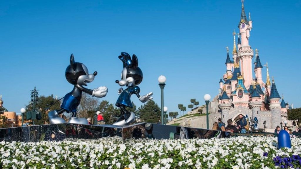 Una imagen del parque Disneyland París.