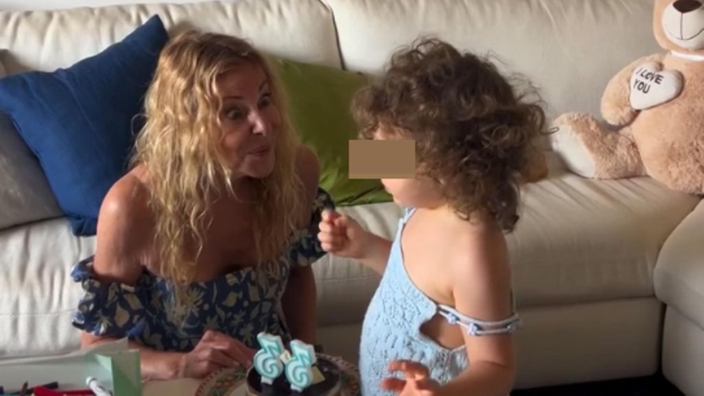 Ana Obregón y su nieta Anita