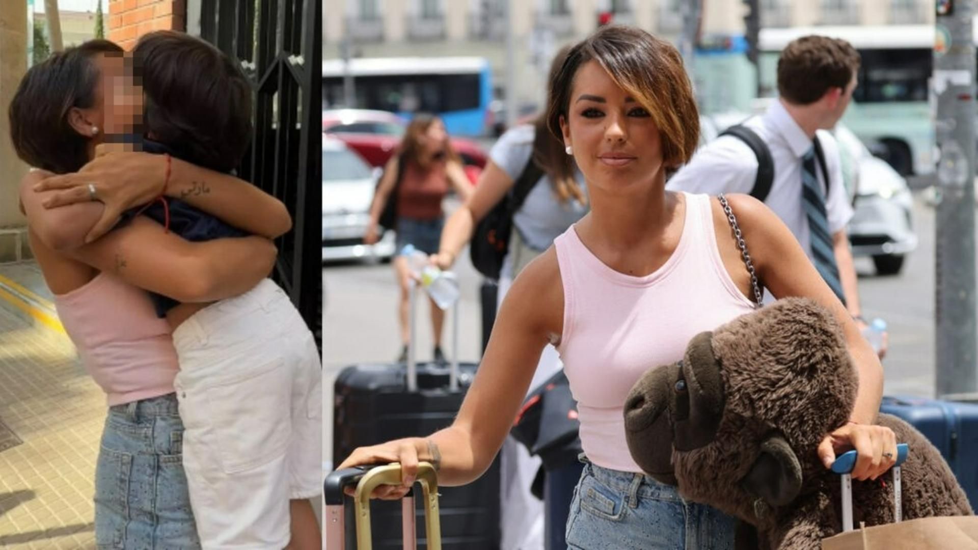 Anita Williams se reencuentra con su hijo Thiago