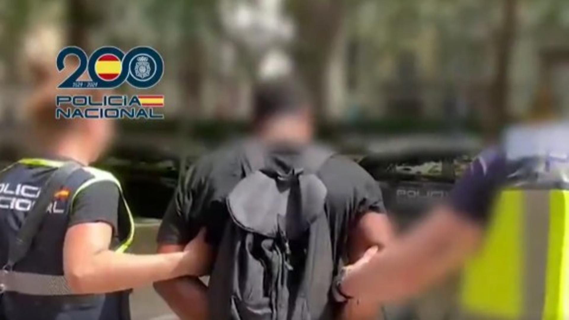 Detenido en Figueres un fugitivo por el asesinato de un policía en Colombia en 2024