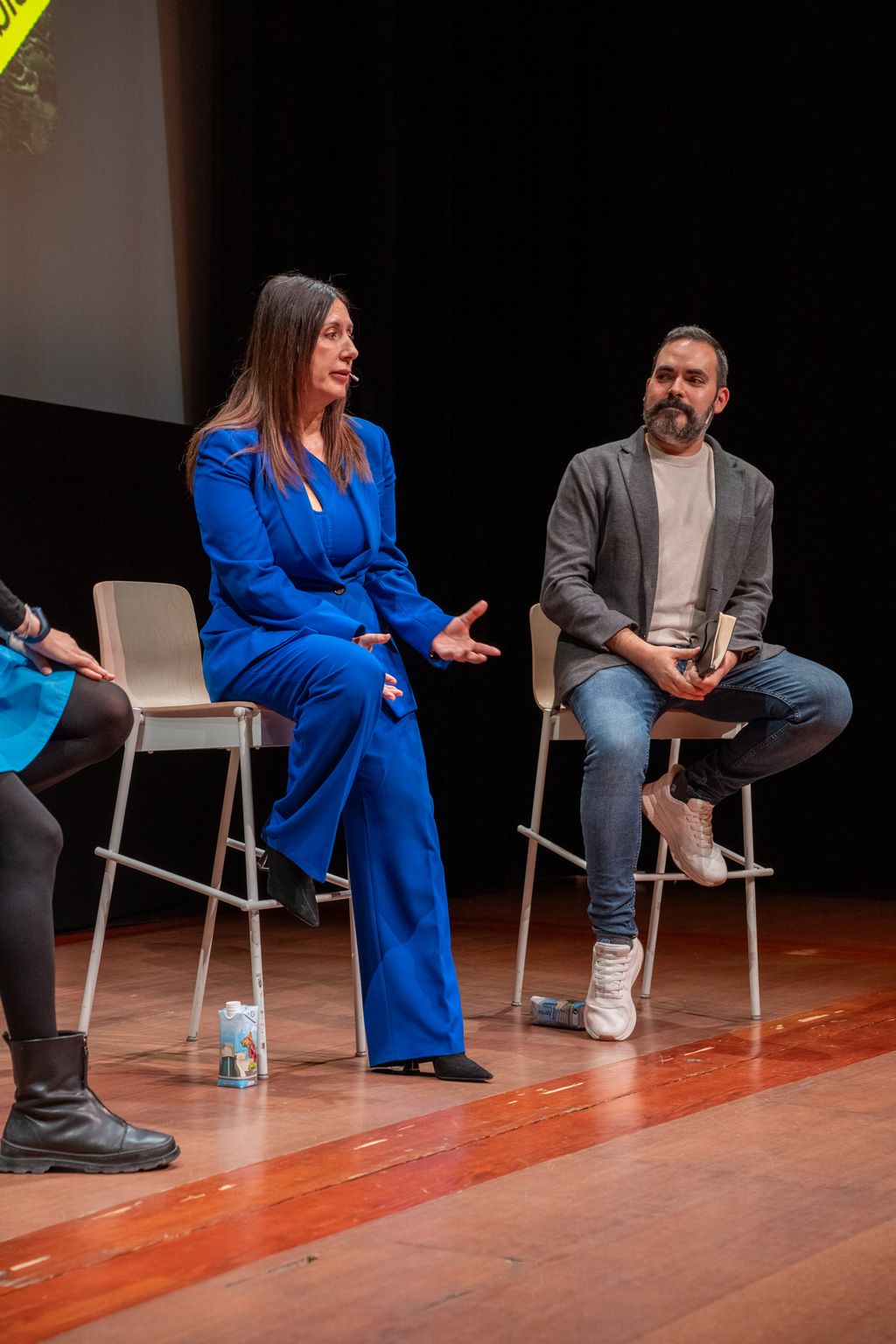 Dolores, en una presentación