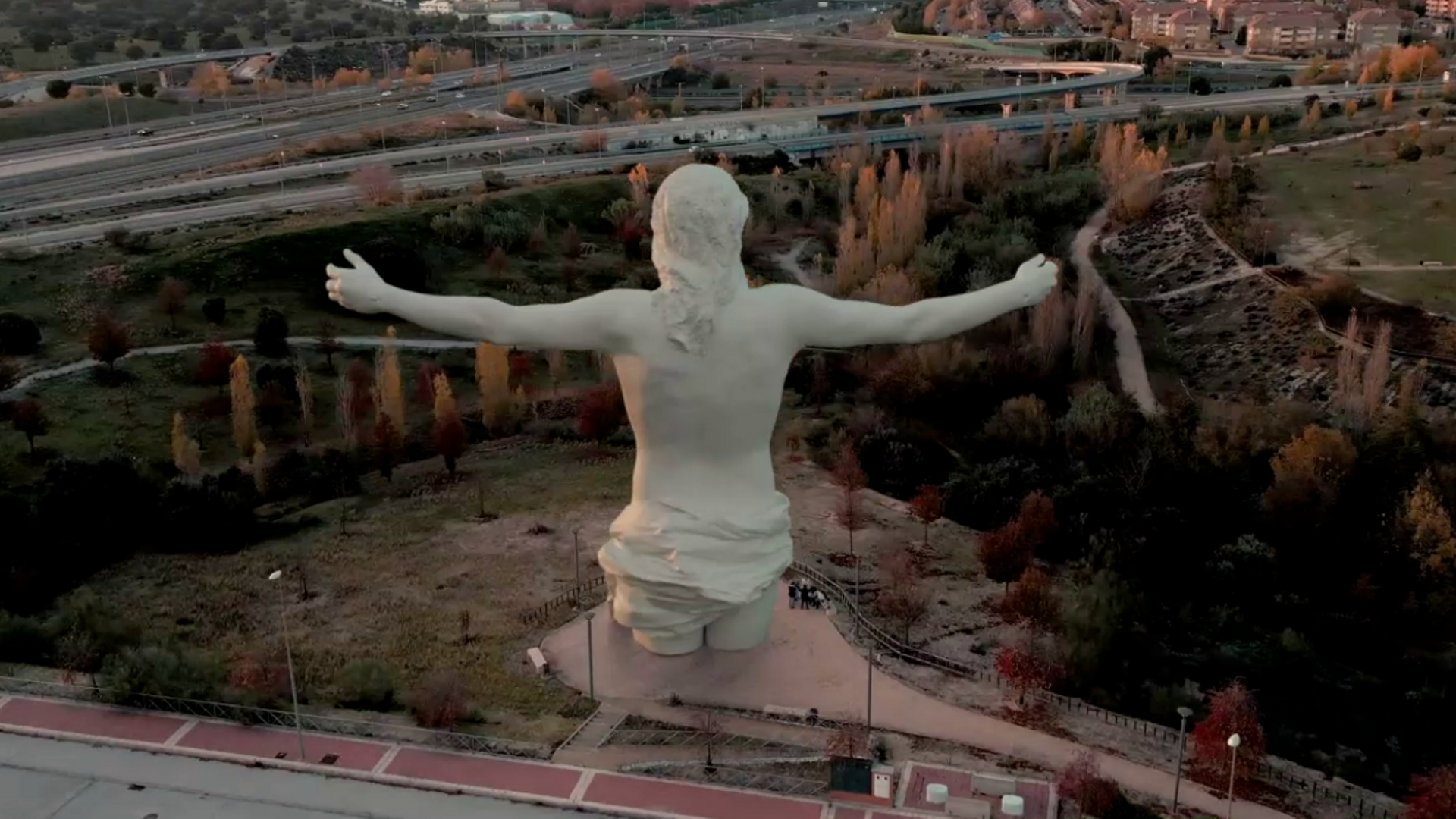 El Cristo más grande del mundo estará en Boadilla del Monte: 37 metros de altura y casi 60 de envergadura