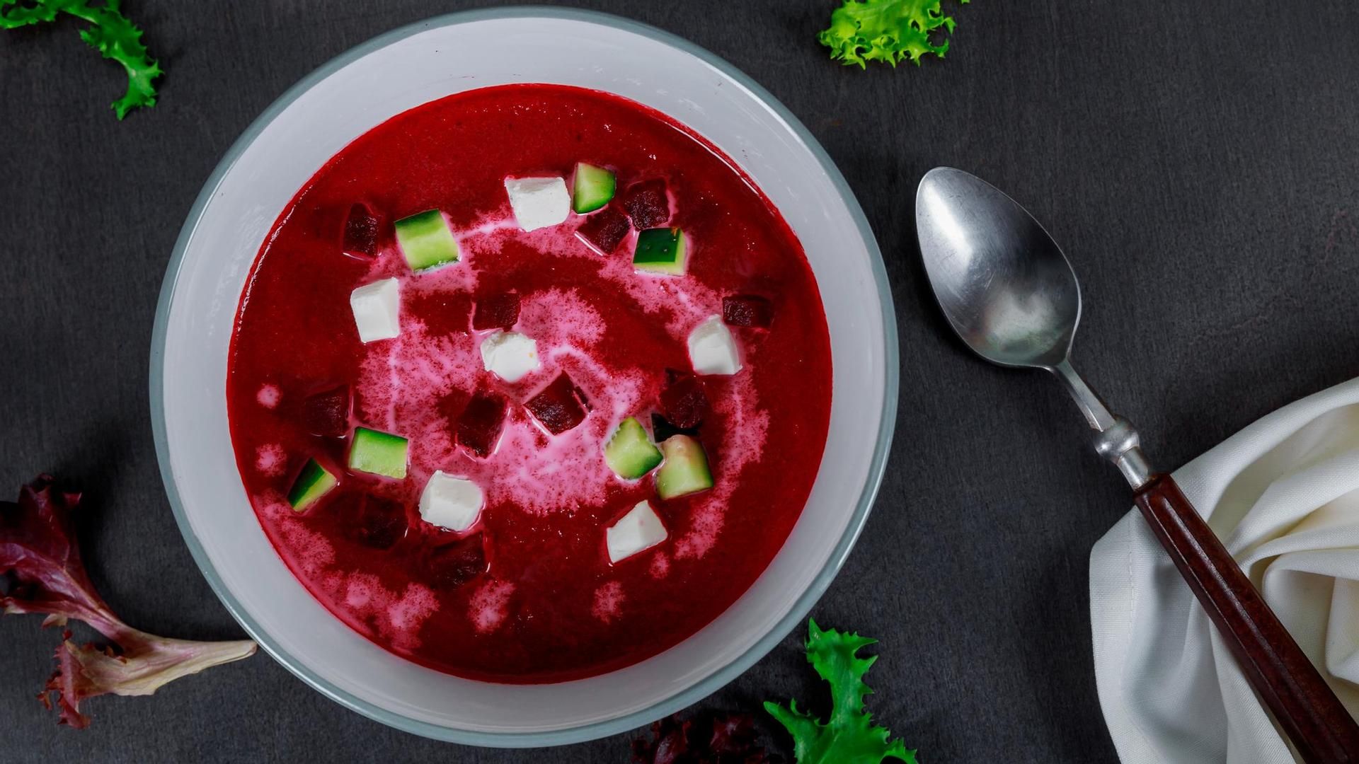 Gazpacho de remolacha
