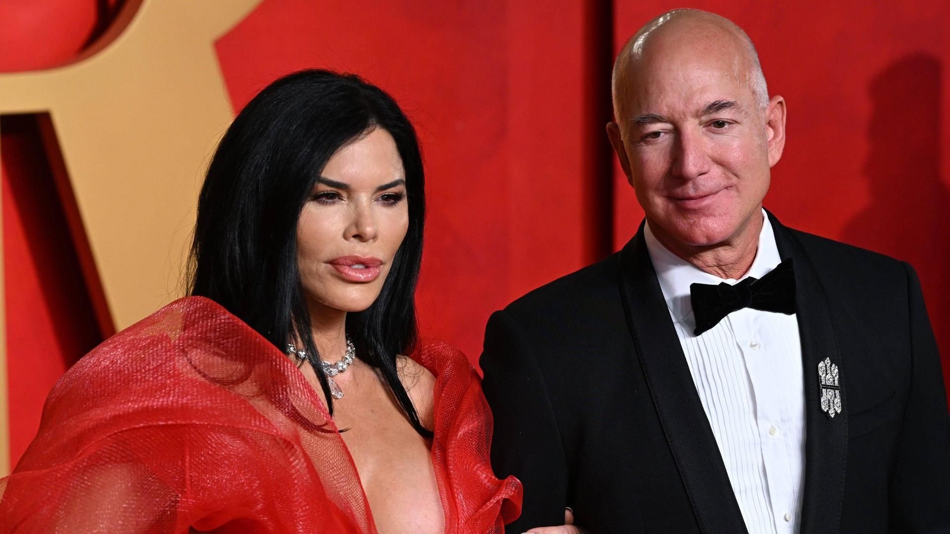 Lauren Sánchez y Jeff Bezos