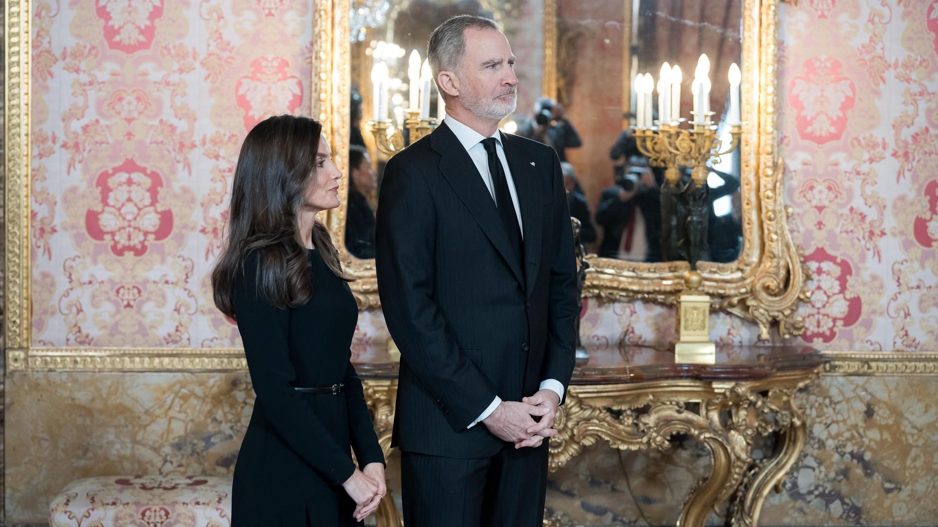 Los reyes Felipe y Letizia