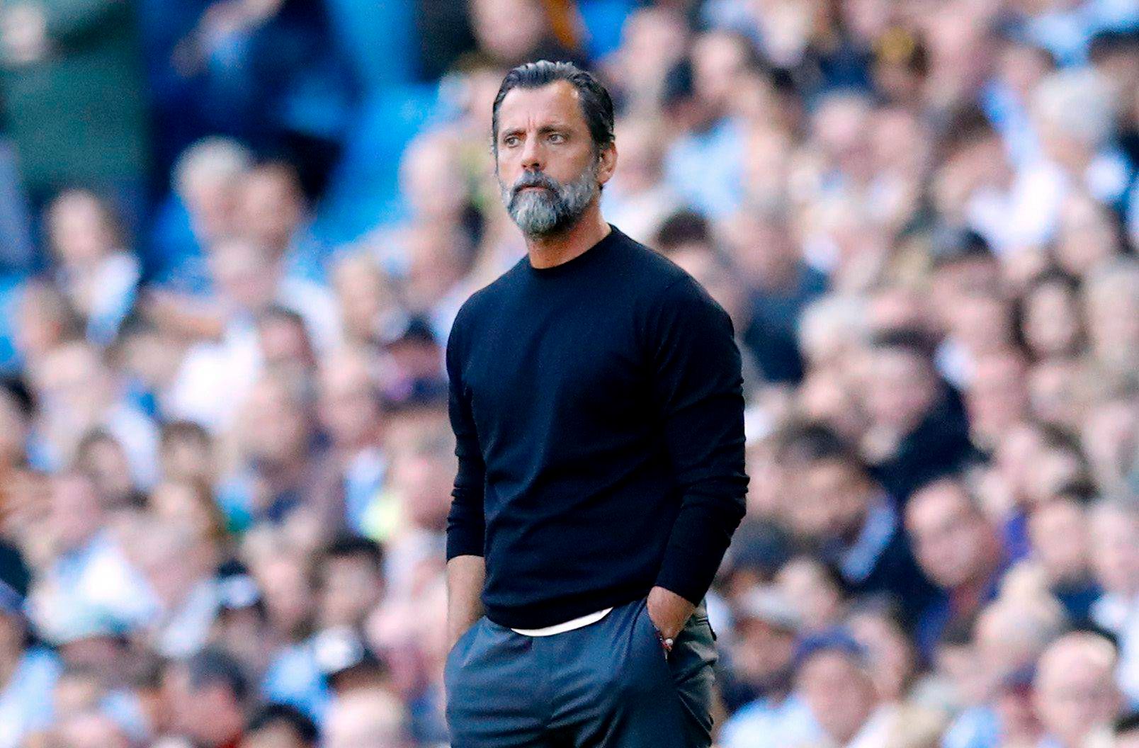 Quique Sánchez Flores en su faceta como entrenador