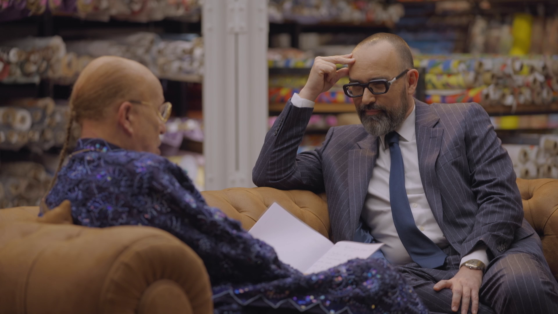 Rappel le hace a Risto Mejide su carta astral y se la lee en 'Viajando con Chester': "Estoy flipando"