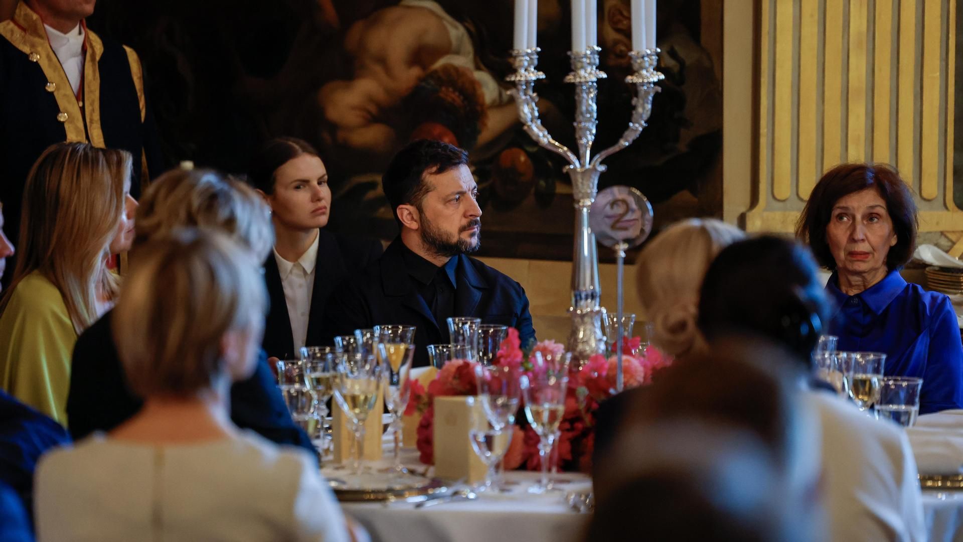 Volodímir Zelenski, en La Haya