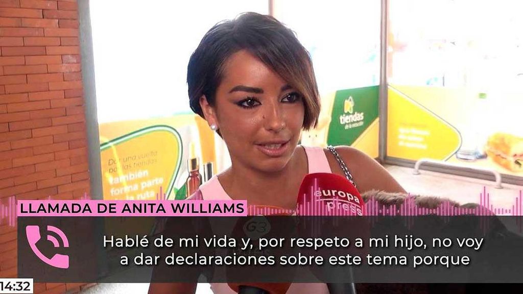 Anita Williams responde a los ataques de su exsuegra: "Ella sabrá porqué no da la cara ni su nombre real"