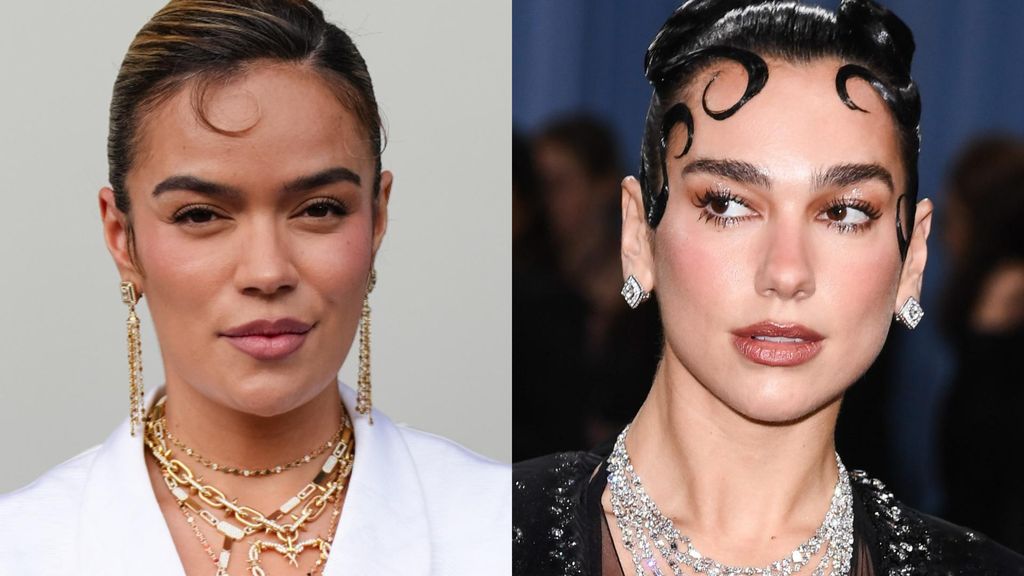 Dua Lipa y Karol G, en un montaje de fotos