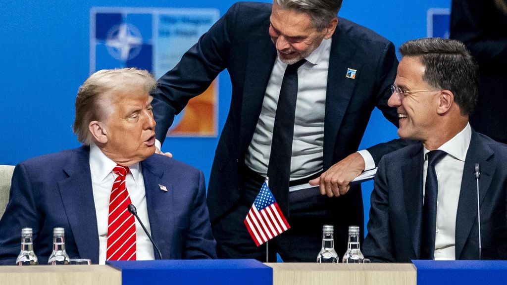 El secretario general de la OTAN, siervo y amigo de Donald Trump: los elogios de Rutte durante la cumbre