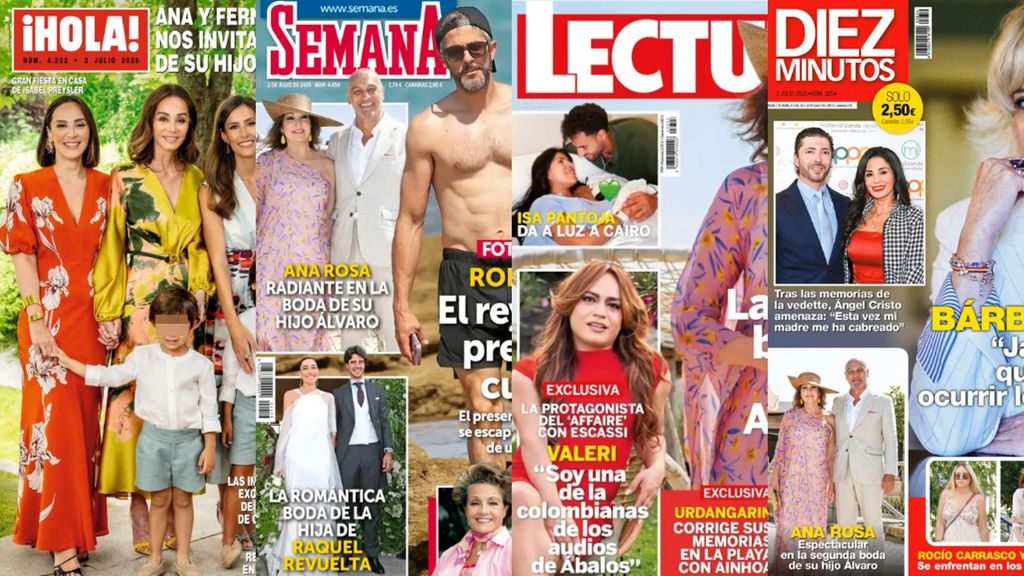 Las portadas del 25 de junio de 2025